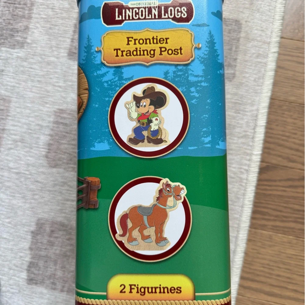Disney Lincoln Log Mickey Set - Brand New Unopened